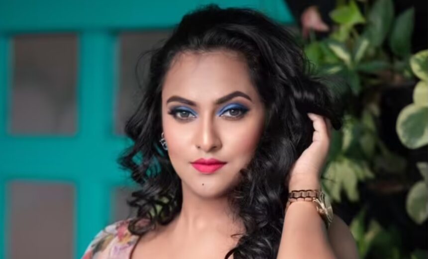 Tamil television actress Raji Shree known for her role as Bhargavi in Ethirneechal