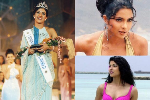 Young Priyanka Chopra during her early 2000s rise from Miss World winner to Bollywood star.