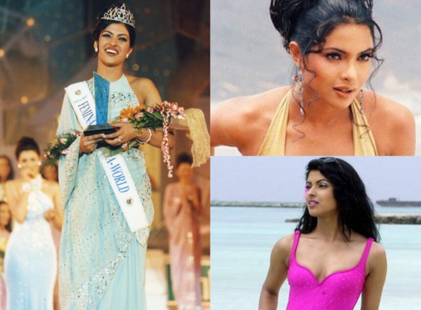 Hunterfly 026 07 18 180334 Young Priyanka Chopra during her early 2000s rise from Miss World winner to Bollywood star.