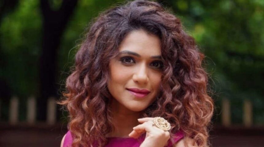 Marathi actress Urmila Kanetkar at a public event
