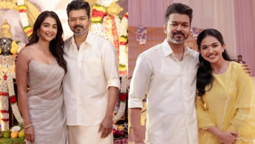 Hunterfly 026 07 22 232918 Jana Nayagan cast including Vijay, Pooja Hegde and Bobby Deol ahead of the film's release