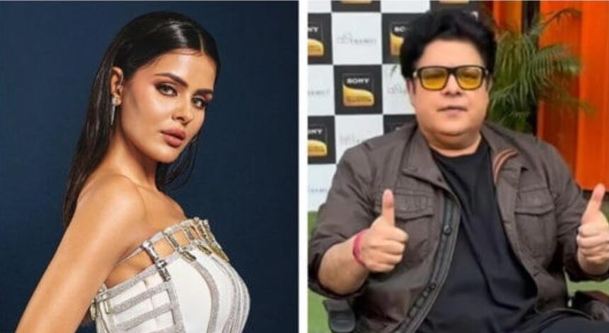 Priyanka Chahar Choudhary and Sajid Khan during separate public appearances after Bigg Boss 16.