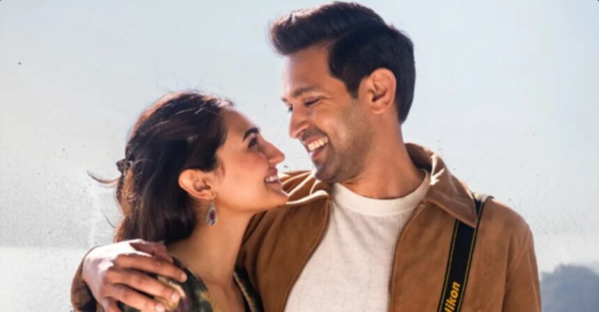 Hunterfly 026 07 26 130148 Vikrant Massey as Chander with Vedika Pinto and Mahima Makwana in Musafir Cafe.