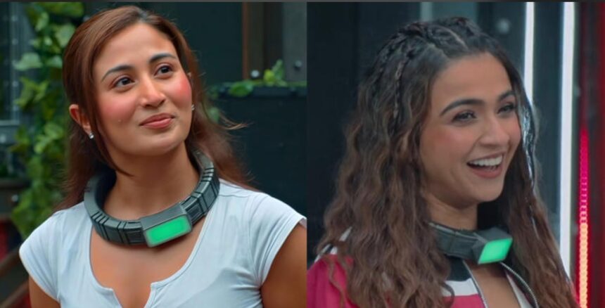 Hunterfly 026 07 26 134716 Apoorva Mukhija confronts Shreya Kalra after entering Lock Upp 2 as a wildcard contestant.