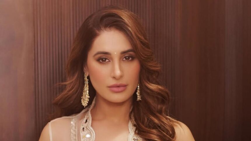 Nargis Fakhri appears in Nenu Ready during the launch of the song Konchem Konchem.