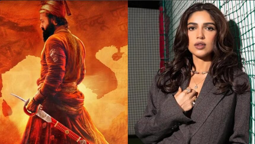 Hunterfly 026 07 27 220306 Bhumi Pednekar and Rishab Shetty in separate file photos promoting their upcoming historical film.