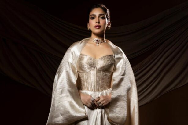 Bhumi Pednekar and Rishab Shetty in promotional file photos for their upcoming historical film.
