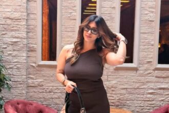 Kishwer Merchant speaking during an interview about body shaming and thyroid-related weight gain.