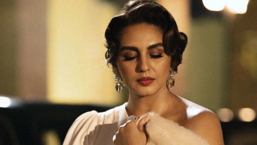 Hunterfly 026 07 28 133149 Huma Qureshi smiling during a promotional event as the Toxic team wishes her a happy birthday.