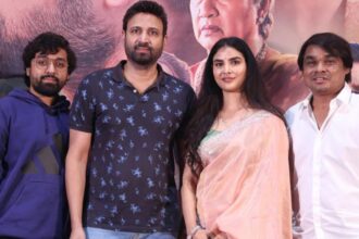 Sumanth and Aishwarya Rajesh in the promotional poster of Mahendragiri Varahi.