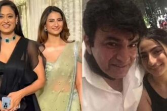Hunterfly 026 07 29 173108 Raja Chaudhary speaking during an interview while discussing daughter Palak Tiwari and dating rumours involving Ibrahim Ali Khan.