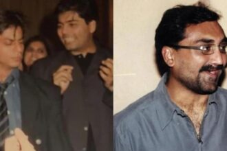 Hunterfly 026 07 29 173336 Karan Johar with Shah Rukh Khan and Aditya Chopra in throwback photographs shared on Guru Purnima.