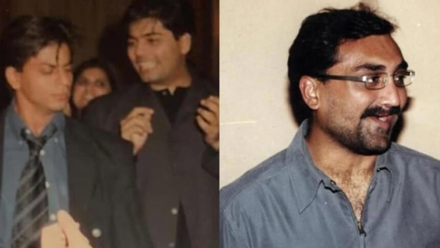 Hunterfly 026 07 29 173336 Karan Johar with Shah Rukh Khan and Aditya Chopra in throwback photographs shared on Guru Purnima.