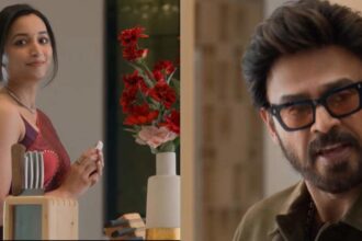 Venkatesh as Chitti Babu in the teaser of Aadarsha Kutumbam House No. 47 – AK47. Title: Venkatesh Introduced as Chitti Babu in AK47