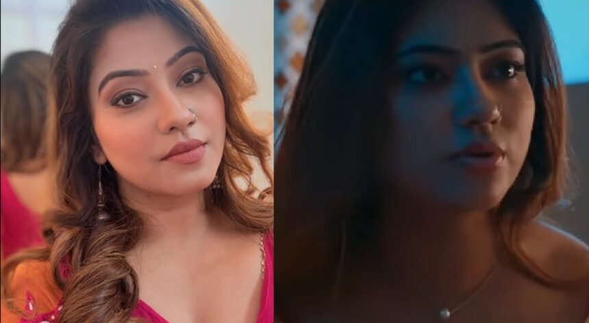 Hunterfly 026 08 04 101703 Indian actress Subhati Das during a promotional event for an OTT web series