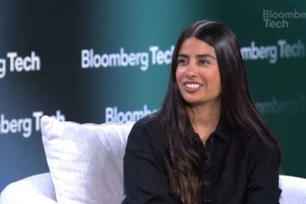Hunterfly 07 07 233834 Asha Sharma speaking at a technology event after being named the new head of Xbox
