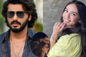 Arjun Kapoor and Sahiba Bali attending the India vs England match at Lord's Cricket Ground