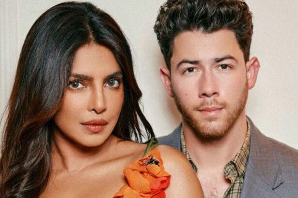 Priyanka Chopra and Nick Jonas attend Dior Haute Couture show during Paris Fashion Week