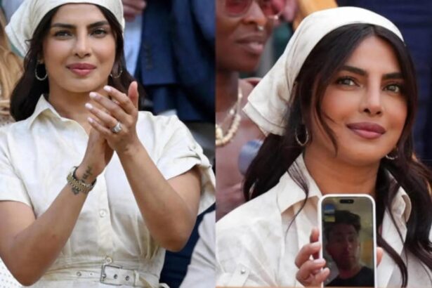 Hunterfly 2026 07 10 083433 Priyanka Chopra attending Wimbledon 2026 and watching matches from the Royal Box.