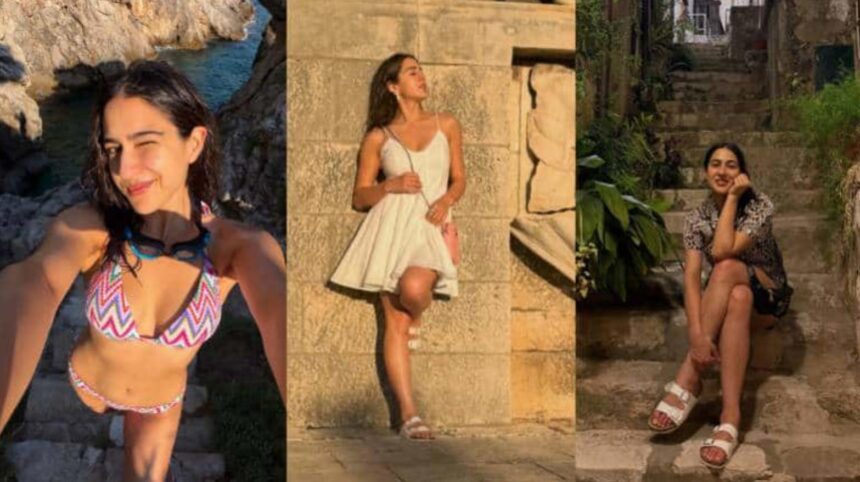 Sara Ali Khan enjoying her Croatia vacation by the sea and exploring scenic locations