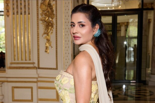 Sudha Reddy wearing luxury diamond jewellery at Paris Haute Couture Week