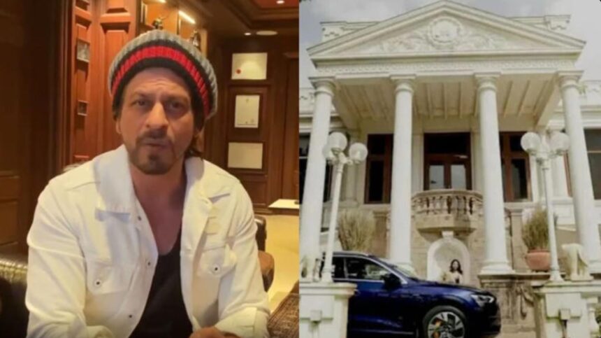 Shah Rukh Khan's Mannat bungalow in Bandra Mumbai overlooking the Arabian Sea
