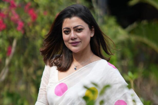 Elegant milk saree made from sustainable milk protein fiber