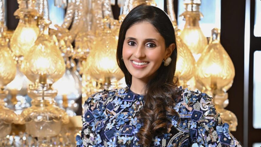 Shivika Goenka discussing modern Indian luxury and the future of couture fashion in India