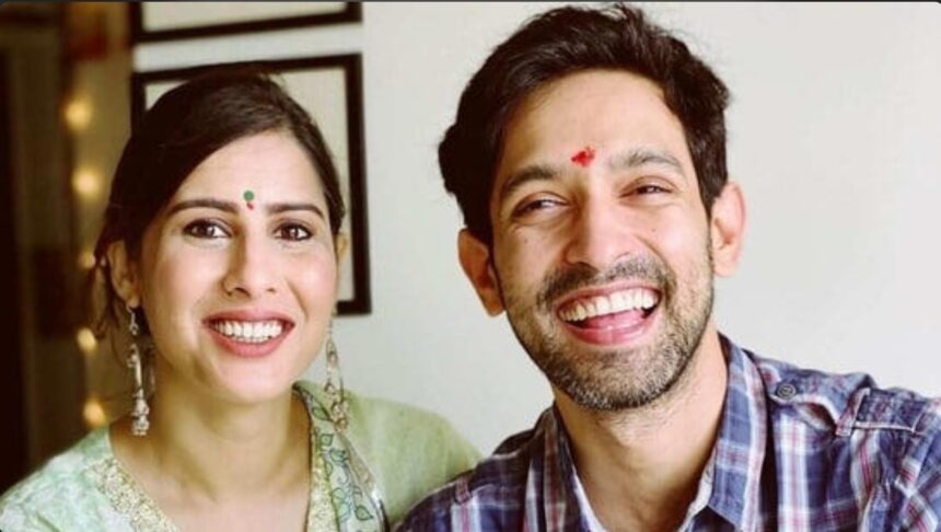 Vikrant Massey and Sheetal Thakur at a public event discussing relationships and marriage