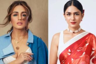 Mrunal Thakur and Huma Qureshi in promotional still for thriller film Pooja Meri Jaan