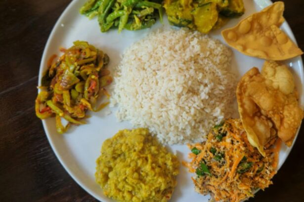 Traditional Indian staples including moong dal, dalia, rajma, turmeric, amla, bottle gourd, and lentils arranged in bowls.