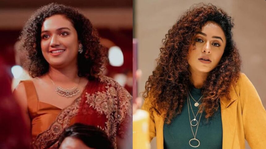 Hunterfly 2026 07 25 175758 Actors Mareena Michael Kurisingal and Pearle Maaney during separate public appearances.