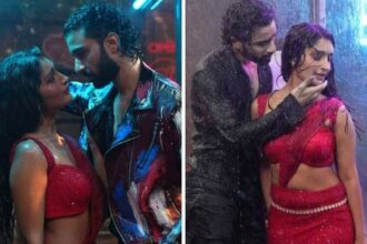 Hunterfly 2026 07 26 093424 Raghav Juyal and Niharika in the music video Aankhon Se Tune 2.0.