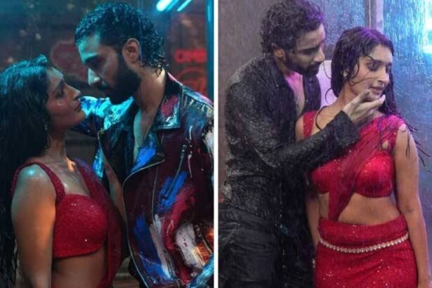 Hunterfly 2026 07 26 093424 Raghav Juyal and Niharika in the music video Aankhon Se Tune 2.0.