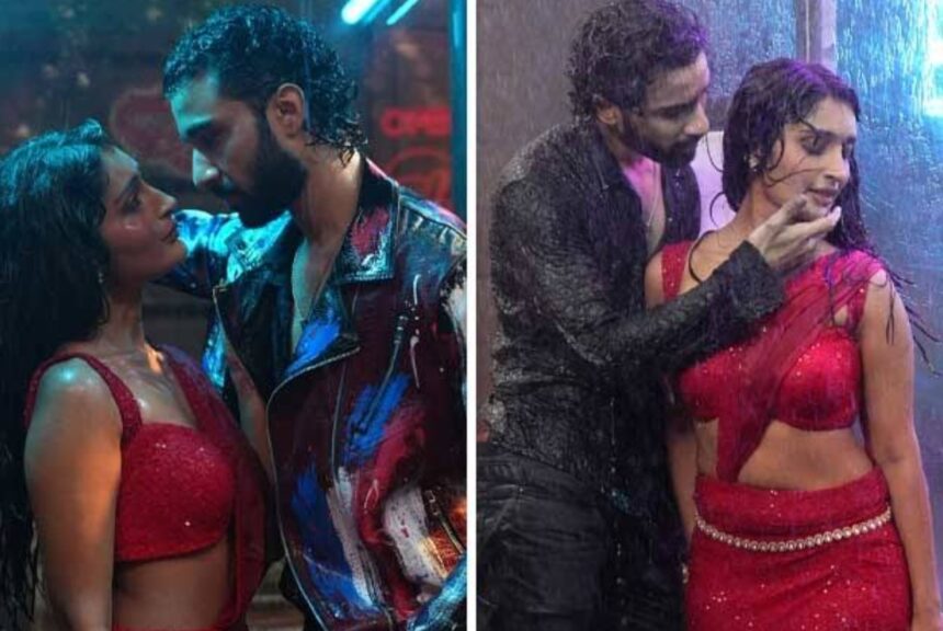 Hunterfly 2026 07 26 093424 Raghav Juyal and Niharika in the music video Aankhon Se Tune 2.0.