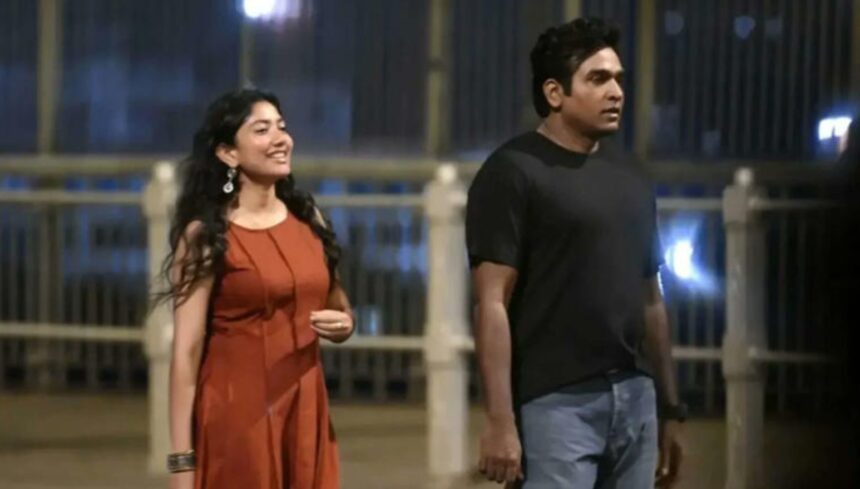 Vijay Sethupathi and Sai Pallavi filming Mani Ratnam's upcoming Tamil film on Howrah Bridge in Kolkata.