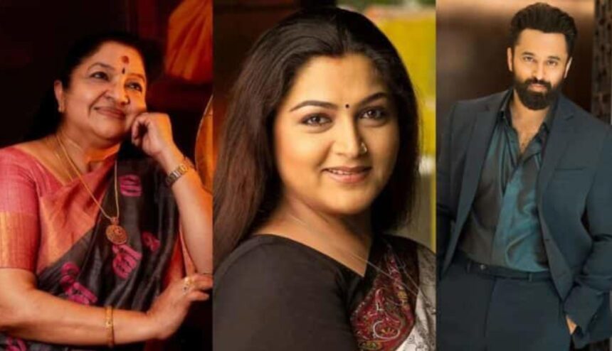 Hunterfly 2026 07 27 103831 KS Chitra, Khushbu and Unni Mukundan pay tribute on Kargil Vijay Diwas.