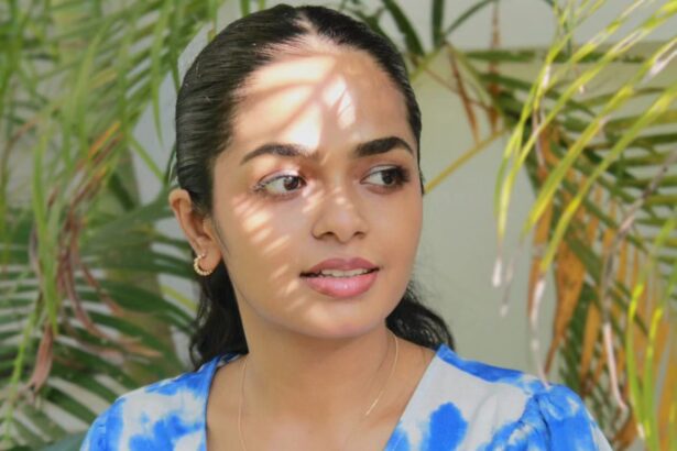 Abhirami Bose at a film promotional event