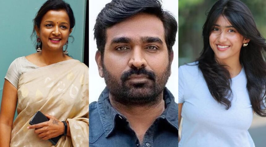Hunterfly 26 07 04 210319 Vijay Sethupathi and Riya Shibu linked to an upcoming Tamil film directed by Kiruthiga Udhayanidhi