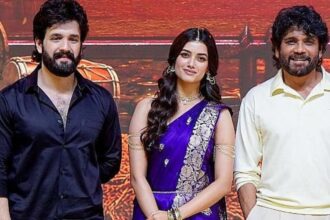 Nagarjuna Akkineni speaking at the pre-release event of Lenin starring Akhil Akkineni
