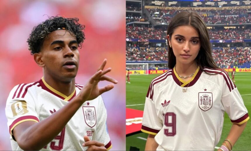 Hunterfly 26 07 11 094332 Lamine Yamal during Spain's FIFA World Cup 2026 campaign