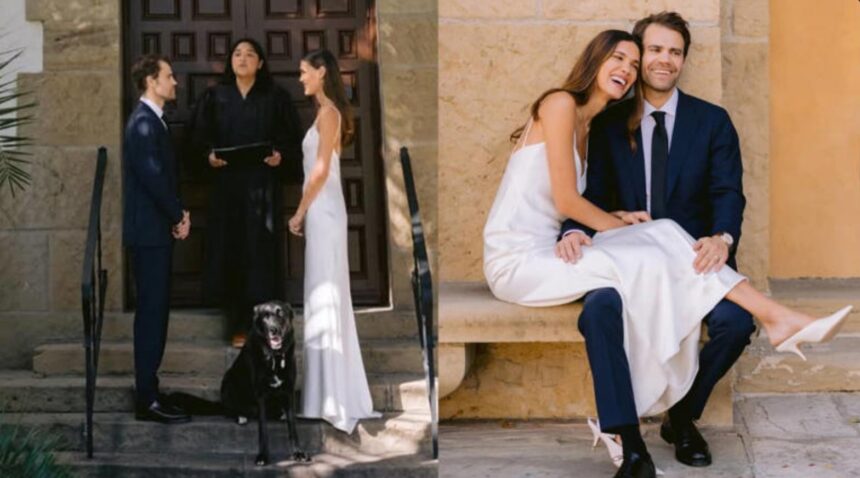 Hunterfly 26 07 15 225351 Paul Wesley and Natalie Kuckenburg at their intimate wedding ceremony in July 2026