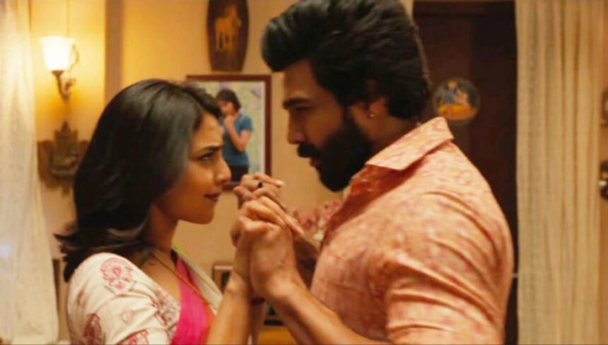 Vishnu Vishal in Gatta Kusthi 2 during a wrestling sequence from the hit sports drama