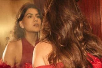 Hunterfly 26 07 20 183403 Ananya Birla wearing a vintage Alaïa archive outfit inspired by Old Hollywood fashion