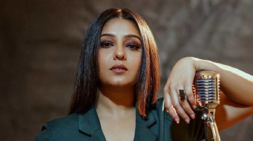 Singer Sunidhi Chauhan during an interview discussing music, reality shows, and her career choices.