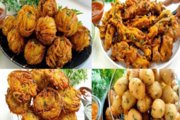 Hunterfly 26 07 25 164558 A platter of healthy monsoon snacks including roasted makhana, corn chaat, chilla, sprouts chaat and vegetable soup.