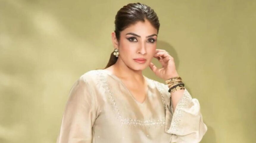 Raveena Tandon shares her views on recent student protests through a social media post.