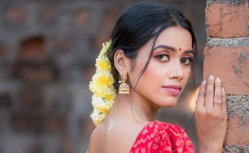 Hunterfly 26 08 04 101839 Tamil television actress and dancer Tharsika during a television event in 2026