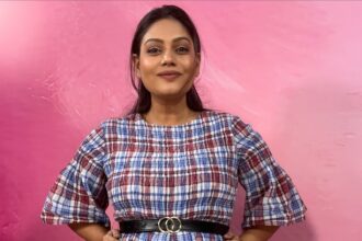 Nidhi Mahawan posing during a promotional photoshoot