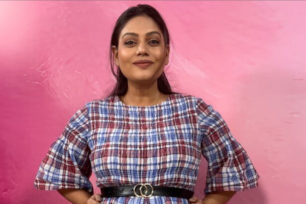 Nidhi Mahawan posing during a promotional photoshoot